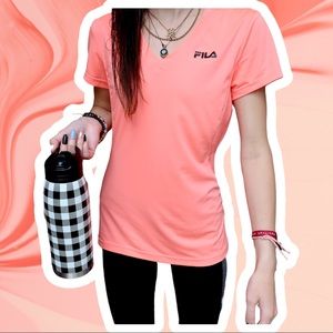 Fila peach athletic shirt